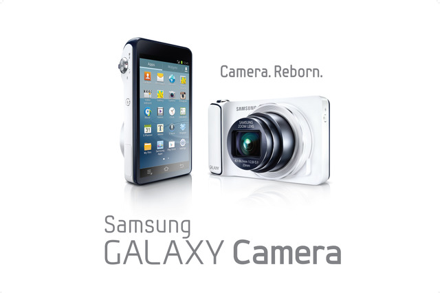 サムスン、Android 4.1搭載の「GALAXY Camera」を発表 画像