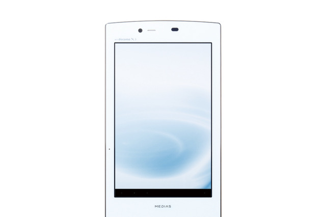 NEC、世界最軽量でリアルな触感を楽しめる7型タブレット「MEDIAS TAB UL N-08D」……Xi対応 画像
