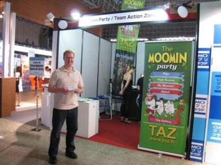 【TGS 2012】ムーミン初のスマホゲームを出展 画像