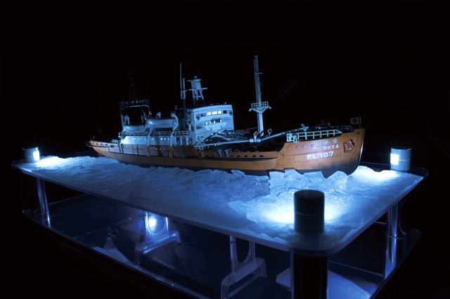大人の超合金『南極観測船・宗谷』……フォトレポートその2 画像