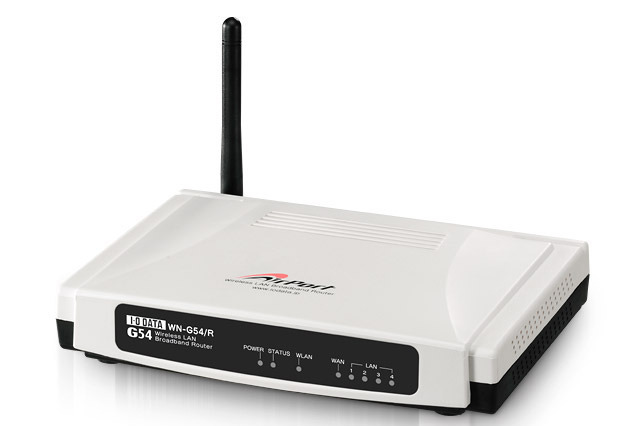 I・Oデータ、12,000円の802.11g対応・多機能無線ルータ 画像