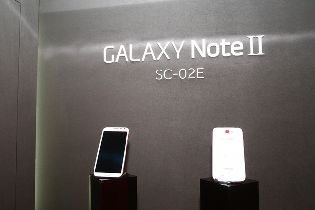 【CEATEC 2012 Vol.49：動画】GALAXY Note IIなど注目製品が展示中 画像