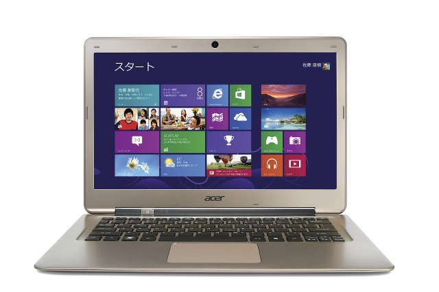 日本エイサー、高速起動Ultrabookや10点マルチタッチ対応モデルなどノートPCを9機種 画像