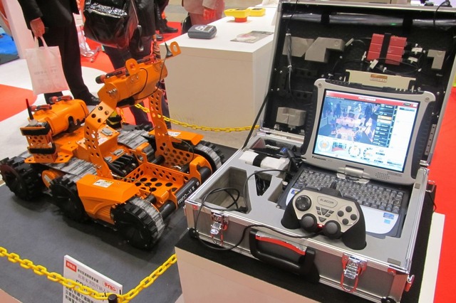 津波・核シェルター、災害対策ロボットも展示……「危機管理産業展2012」（後編） 画像