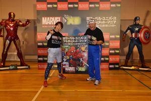 浜口親子が小学校の一日教師 「マーベル・ユニバース」新作のディズニーXD放送記念 画像