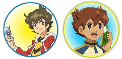 劇場版「イナズマイレブンGO vs ダンボール戦機W」55万名プレゼント 天馬、バンと電話でトーク 画像