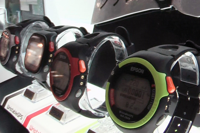 【SPORTEC 2012 vol.6】ラップ情報から消費カロリーまで管理する「WristableGPS」 画像