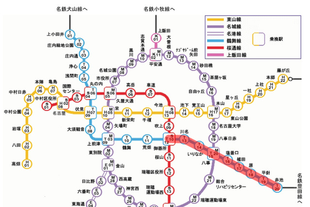 名古屋市営地下鉄、鶴舞線で携帯電話のサービスエリアを拡大 画像