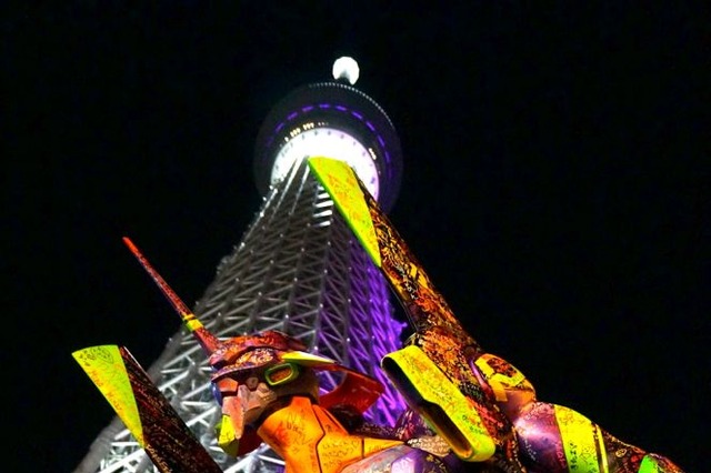 東京スカイツリーに「ヱヴァ神社」が登場 画像