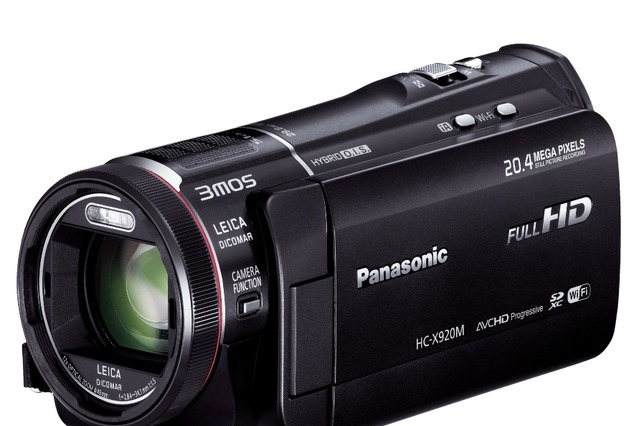 パナソニック、Wi-Fi搭載でUstream配信・スマホ連携のビデオカメラ4機種……最上位は3MOS搭載 画像