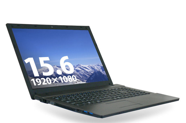 ユニットコム、最薄部が16mmの15.6型ノートPC……SSD+HDDツインドライブ構成 画像