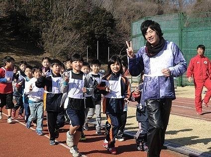 中央大学、小学3-6年生対象「陸上体験教室」 2月2日 画像