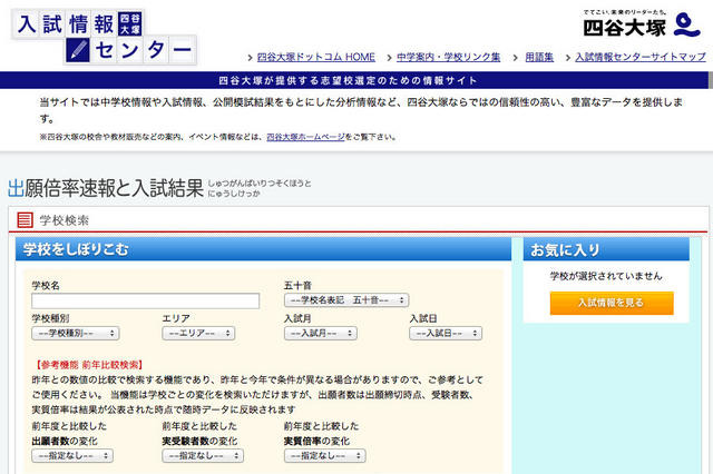 【中学受験2013】麻布・開成で増加…御三家の初日出願者数 画像