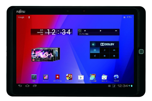富士通、フルHD・大容量バッテリ搭載の防水タブ「ARROWS Tab Wi-Fi」発売 画像