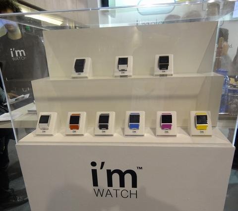 【MWC 2013 Vol.21】イタリア製のAndroid搭載スマートウォッチ「I'm Watch」 画像