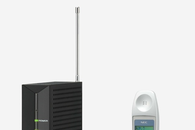 ODN、IP電話アダプタにコードレスホンの親機を内蔵したブロードバンドルータのレンタルを開始 画像