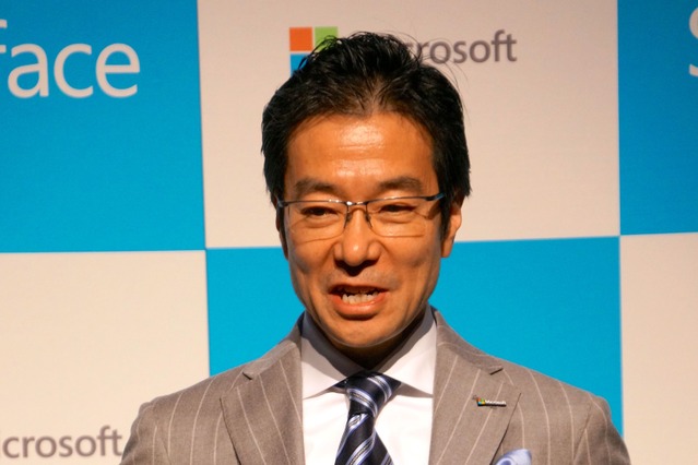 Surface RT 4万9800円から……日本マイクロソフト樋口社長「バリューでは比較にならない」 画像