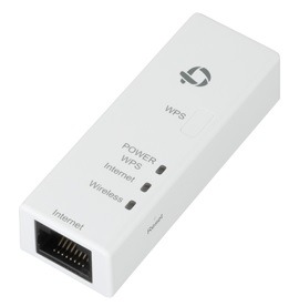 ホテル等のLANポートに接続するだけの無線LANルータ、手のひらサイズで実売3千円 画像