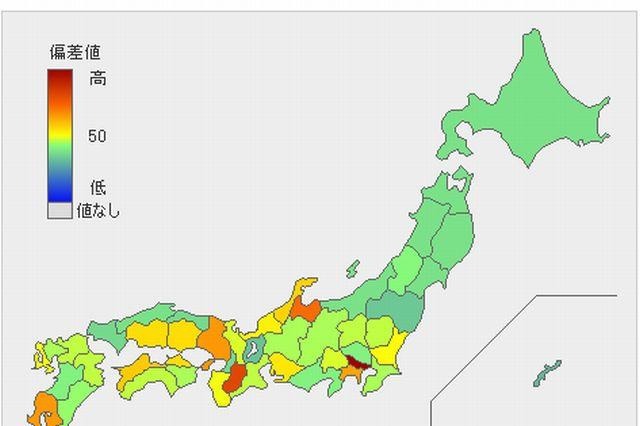 高3生1,000人あたりの東大合格者数、最多は「東京都」 画像