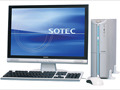 ソーテック、PC夏モデル3シリーズをラインアップ——9万円台のCore 2 Duo E6320搭載デスクトップも 画像