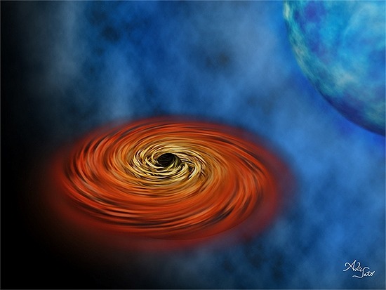 理化学研と3大学、ブラックホールに落ち込む「最後の1/100秒」を観測 画像