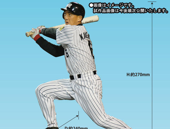 金本知憲選手が1/6サイズでフィギュア化 画像