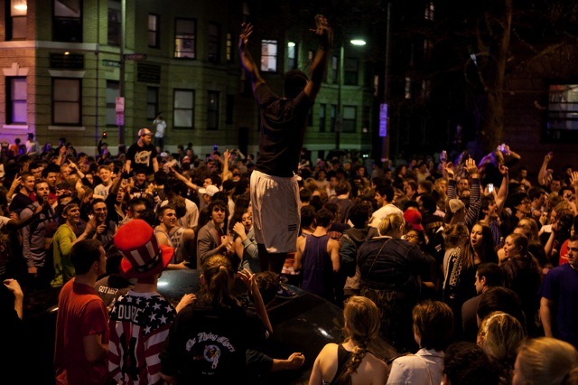 ボストン・マラソン爆弾テロ、逃走中の犯人を逮捕 画像