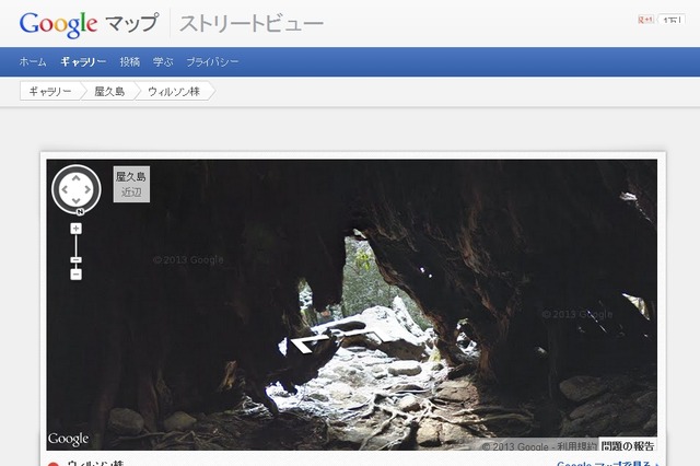グーグル、屋久島のストリートビューを公開……片道11kmを徒歩移動、ウィルソン株の中も撮影 画像