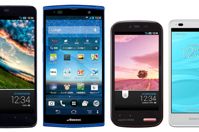 【ソフトバンク2013夏モデル】業界初フルセグ対応の「AQUOS PHONE Xx 206SH」など8機種 画像