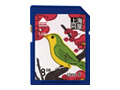 エバーグリーン、ちょっぴり粋な花札柄のSDHCメモリーカード8GBモデル 画像