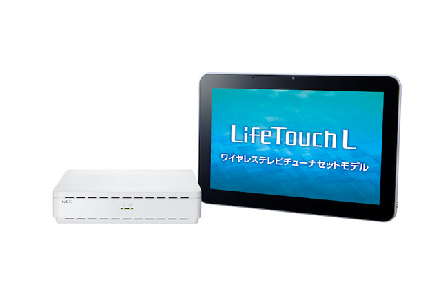 NEC、「LifeTouch L」のアプリを更新……番組ダビングや字幕表示に対応 画像