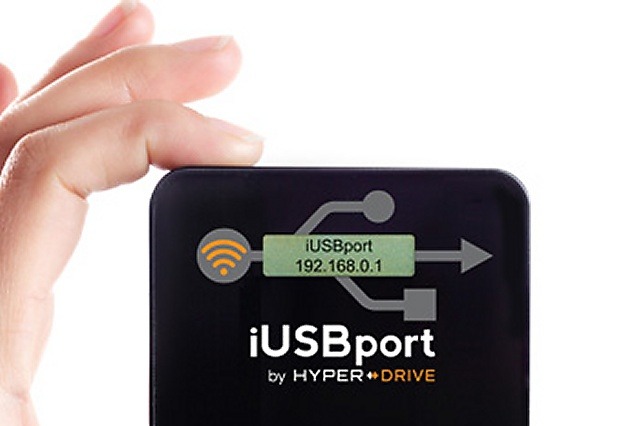 外付けHDDなどUSBデバイスを無線化するWi-Fiアダプタ「iUSBport Hyper Drive」 画像