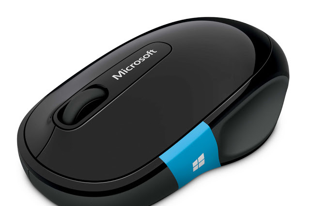 米Microsoft、Windowsボタンを備えたワイヤレスマウス……タッチセンサー搭載でジェスチャー操作可能 画像