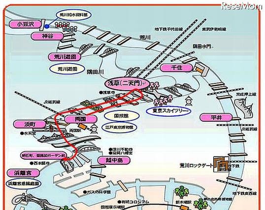 【夏休み】隅田川ミニクルーズ＆プラネタリウムで観る「銀河鉄道の夜」 画像