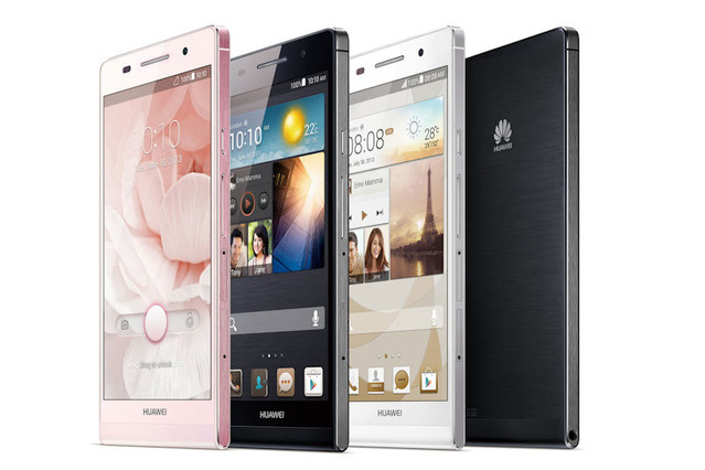 Huawei、世界最薄という厚さ6.18mmのスマートフォン「Ascend P6」発表 画像