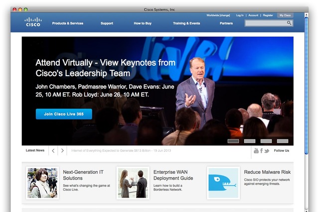 Cisco Live、オーランドで開幕……技術トレンドと製品を体験 画像