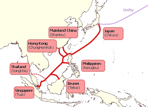 KDDI、光海底ケーブル「SJC」運用開始……アジア7か国と米国間を最短ルートで結び付け 画像