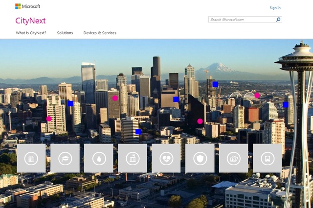 マイクロソフト、都市生活を支援する「CityNext計画」発表 画像