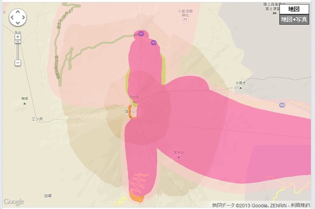 富士山頂エリア化、NTTドコモもLTE「Xi」提供開始 画像