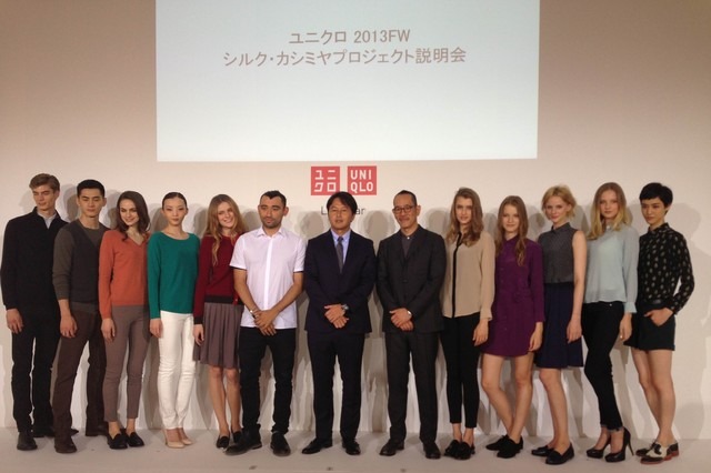 ユニクロ、シルクとカシミヤを低価格で世界展開 画像