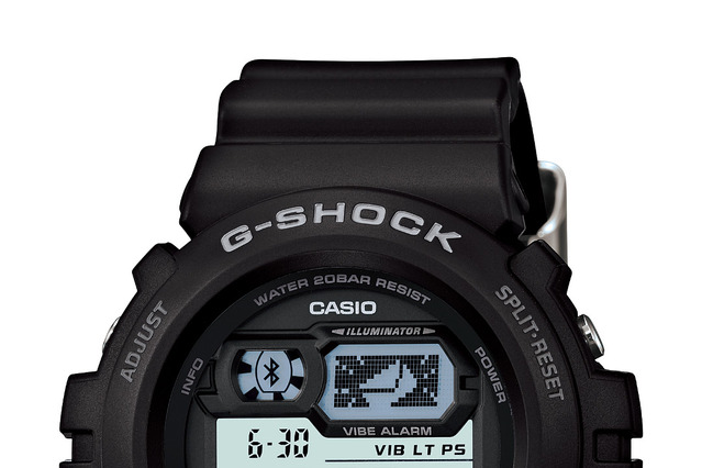 カシオ、スマホの音楽プレーヤーを操作できる「G-SHOCK」……スマホからアラーム設定も可能に 画像
