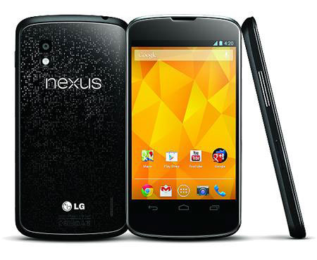 LG、Android 4.3搭載でSIMロックフリー版「Nexus 4」を30日から日本で発売 画像