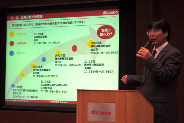 NTTドコモ、ビッグデータ「モバイル空間統計」を販売へ　10月から 画像