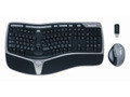 マイクロソフト、エルゴノミクスキーボード&マウスのセット——ワイヤレス機能を強化 画像