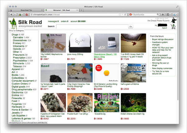 FBI、闇市場Webサイト「Silk Road」を閉鎖……麻薬取り引き・委託殺人で、管理人逮捕 画像