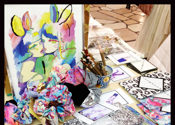 カラフル大好き！な老若男女へ「SUKISUKIDAISUKI」【BASE@青参道アートフェア】 画像