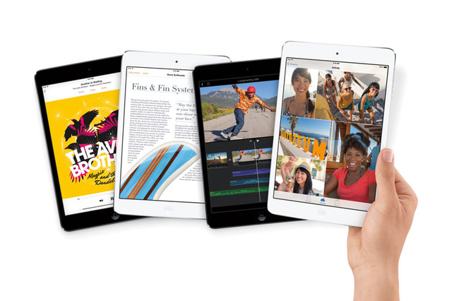 「iPad mini Retina」Wi-Fi＋Cellular版は14日から発売……au、ソフトバンク店頭で 画像
