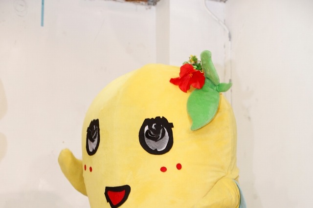 ふなっしー、やっぱり臭い？　「まとまった休みないとお風呂入れない」 画像