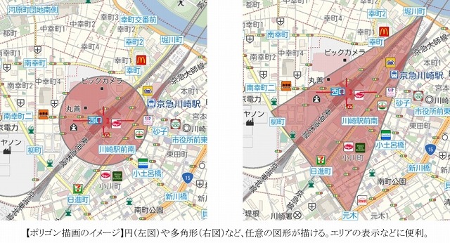 インクリメントP、開発者向け地図更新データのダウンロード提供開始 画像