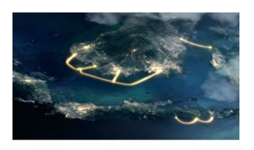 富士通、インドネシアの海底ネットワークシステムを100ギガビット化 画像